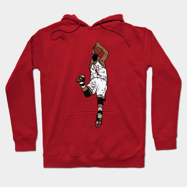 Derrick Rose Dunk Hoodie by rattraptees